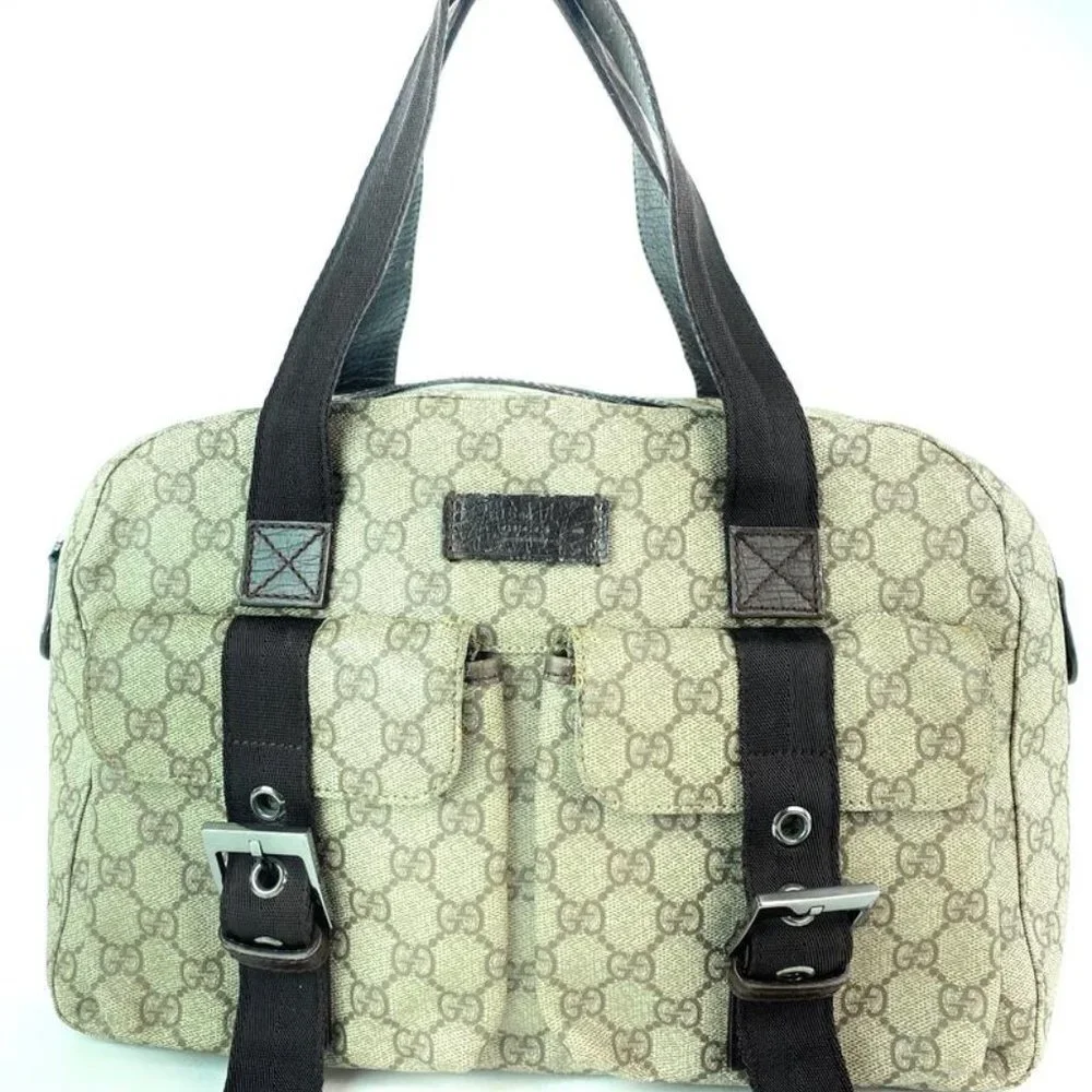 Gucci Monogram Signature Double Pocket 4GG910